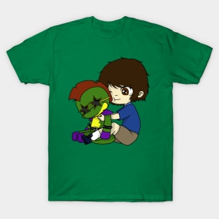 FNAF security breach (gregory and monty plush) T-Shirt